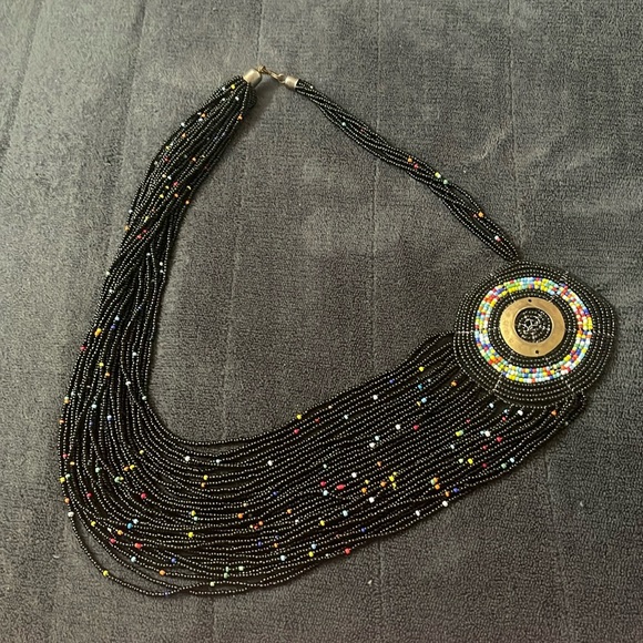 Jewelry - Authentic Navajo Hand Beaded Dream Catcher Necklace.